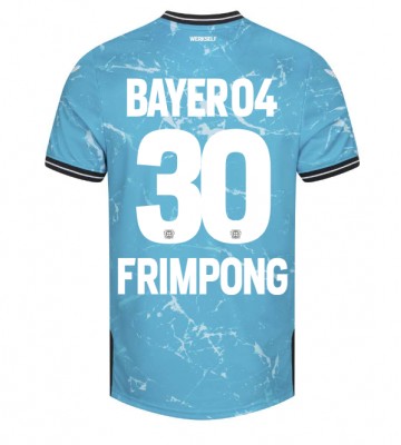 Bayer Leverkusen Jeremie Frimpong #30 Replika Tredjetrøje 2023-24 Kortærmet